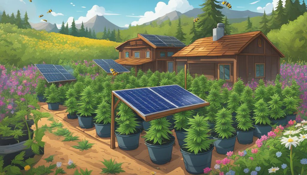 Eco-friendly cannabis cultivation