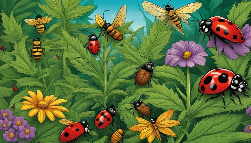 advantages of beneficial insects in marijuana farming