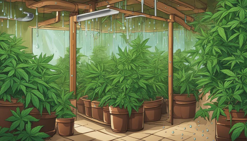 how to maintain proper humidity levels in cannabis grow rooms