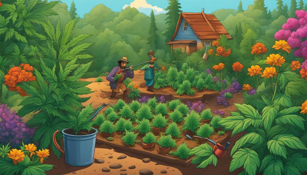 organic gardening tips for cannabis