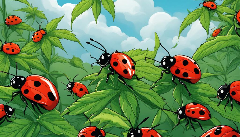 using beneficial bugs in cannabis growing